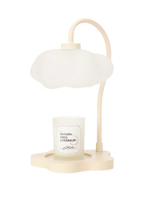 Cute Unique Cloud Candle Warmer Lamp With Timer For Large Candles