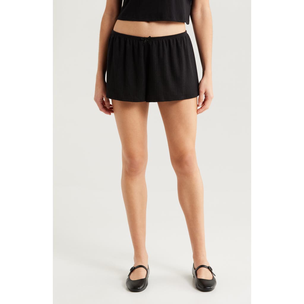Pacsun Pointelle Shorts In Gray