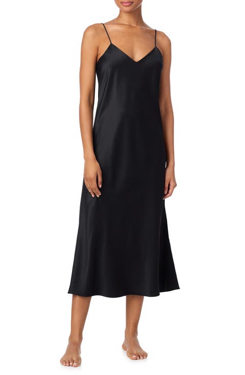 Sleeveless Satin Ballet Nightgown