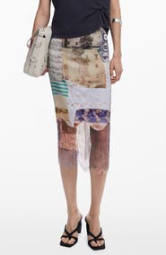Desigual Collage 2-in-1 T-Shirt & Slipdress Set