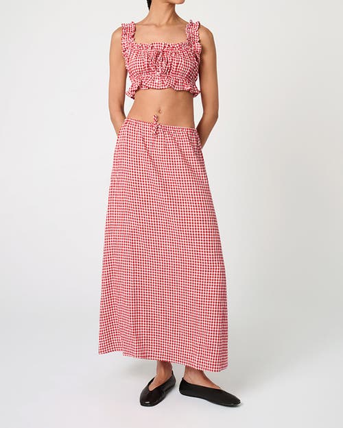 Weworewhat Tie Waist Skirt