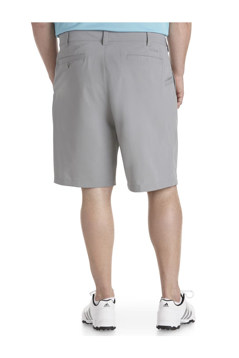 Big & Tall Golf Performance Flat-Front Shorts, Alternate, color, GREY