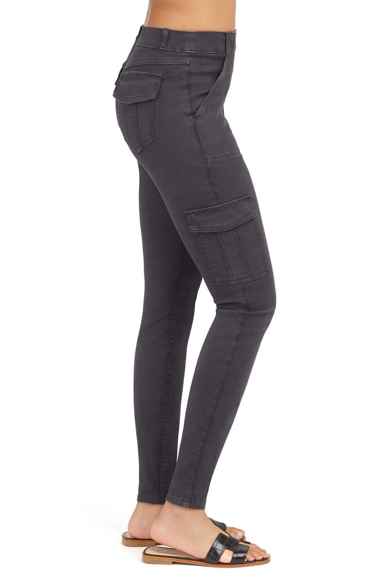 SPANX<sup>®</sup> Stretch Twill Ankle Cargo Pants, Alternate, color,