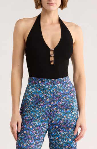 SANDRO Amiens Sleeveless Bodysuit