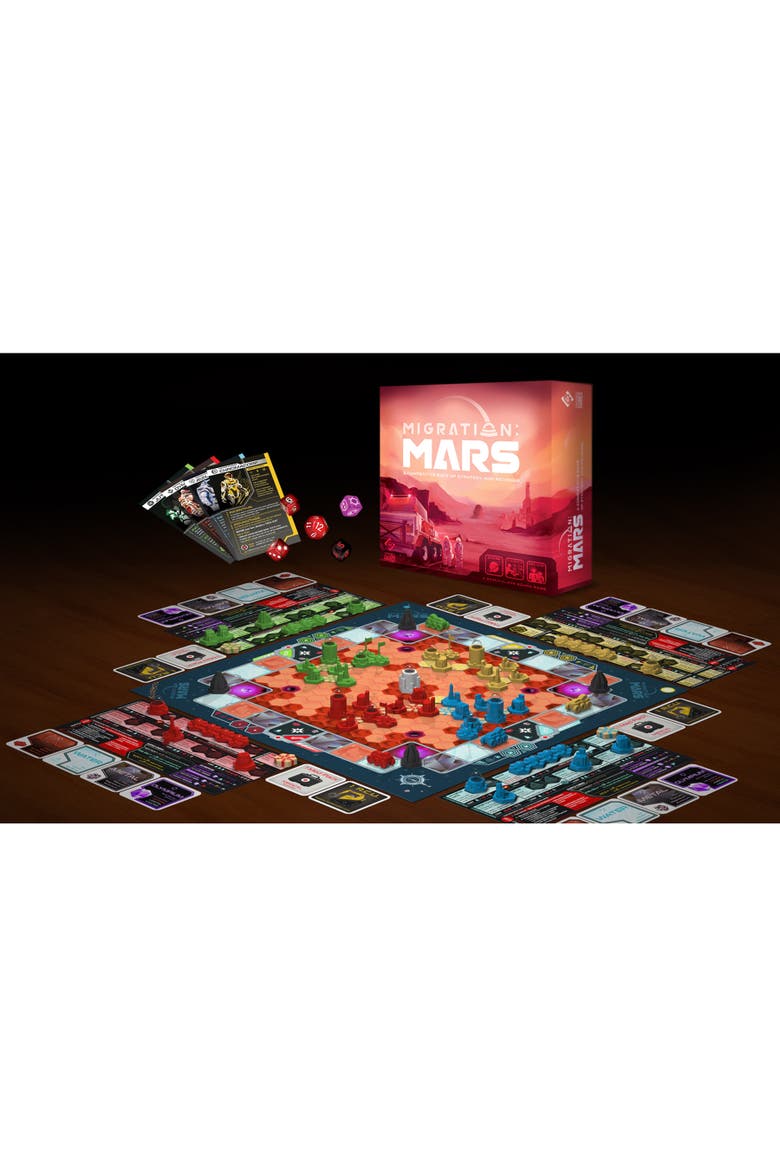 Migration Mars Strategy Board Game 12+, Alternate, color, Multicolored
