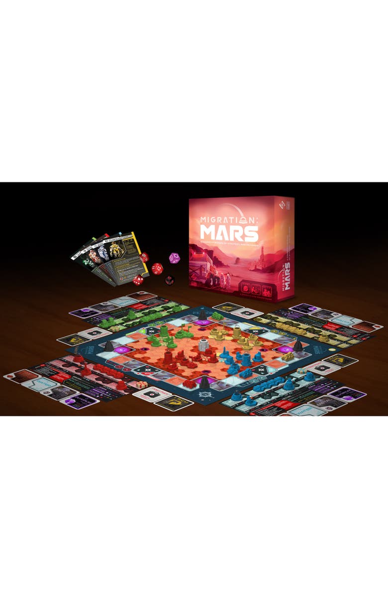Enhance Games Migration Mars Strategy Board Game 12+, Alternate, color, Multicolored