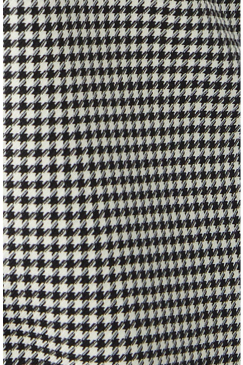 Teglia Houndstooth Virgin Wool Twill Jacket, Alternate, color, BLACK/ WHITE