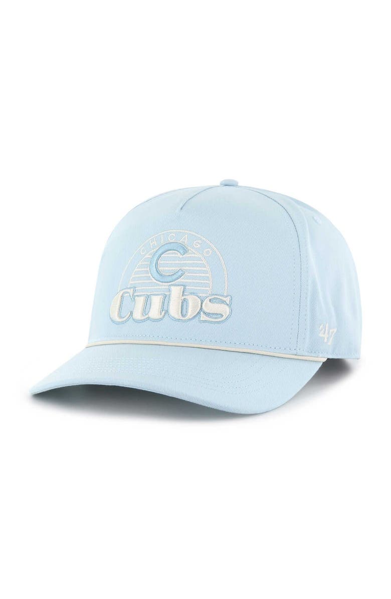 '47 Men's '47 Blue Chicago Cubs Wander Hitch Adjustable Hat, Main, color, Blue