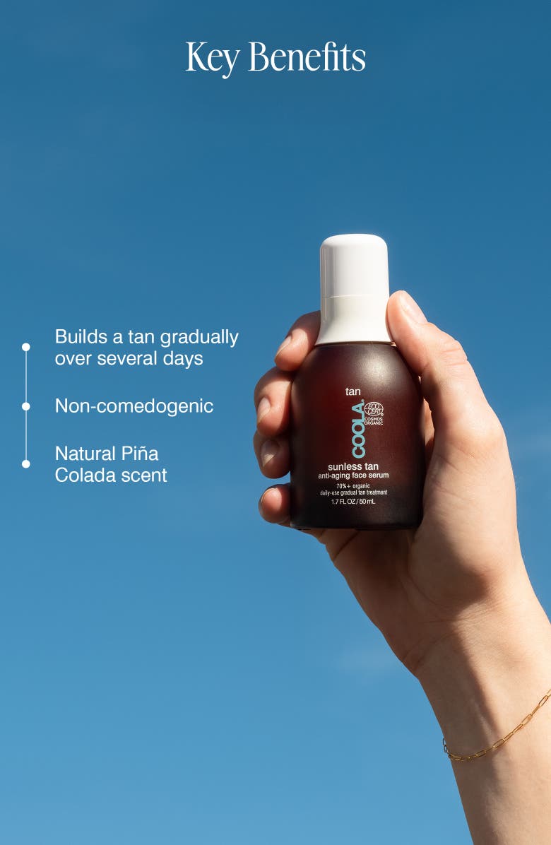 COOLA<sup>®</sup> Suncare Sunless Tan Anti-Aging Face Serum, Alternate, color, 