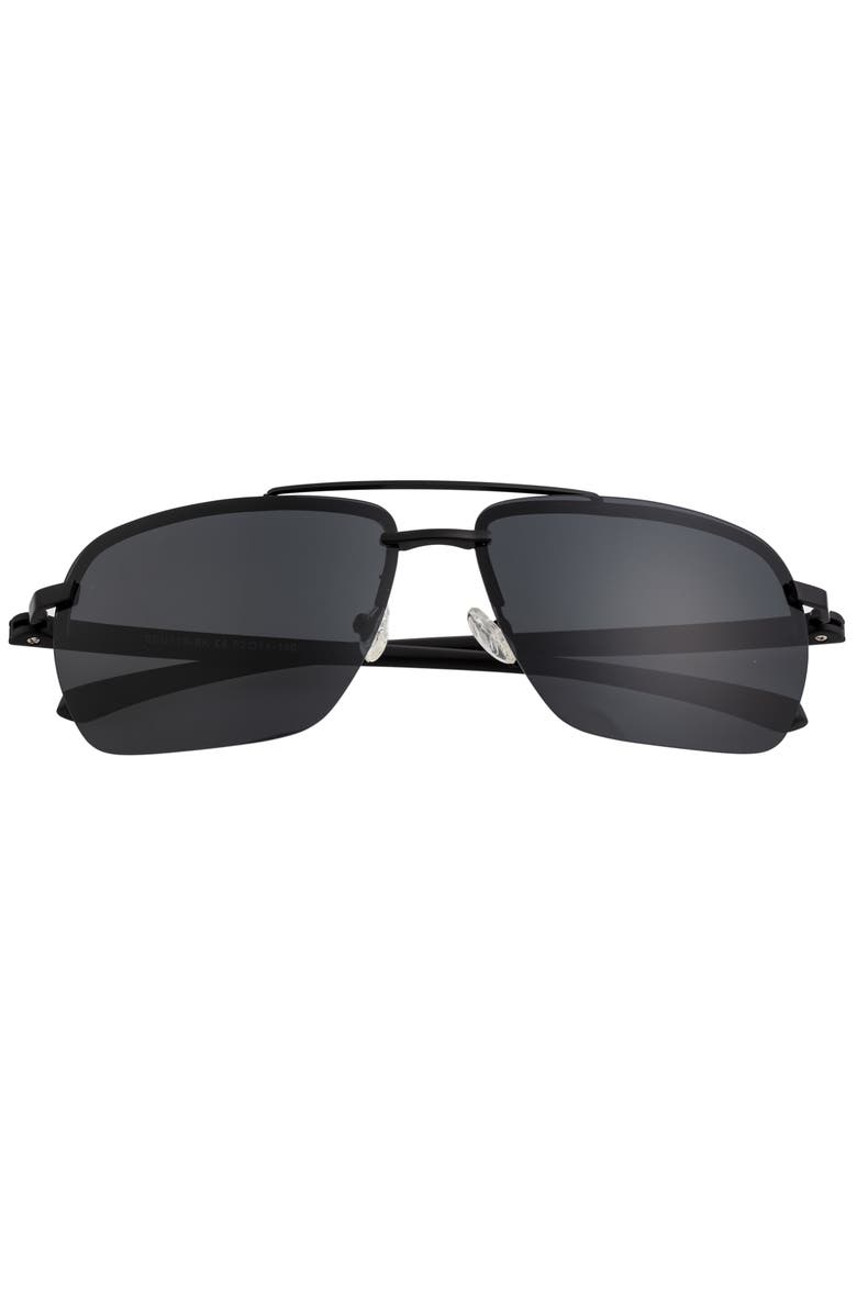 SIMPLIFY Lennox Polarized Sunglasses, Alternate, color, Black/Black