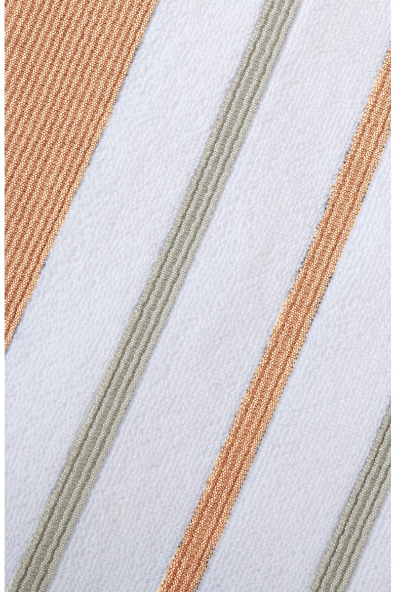 Luxurious Cotton 6-Piece Decorative Towel Set, Alternate, color, CLAY / TAUPE