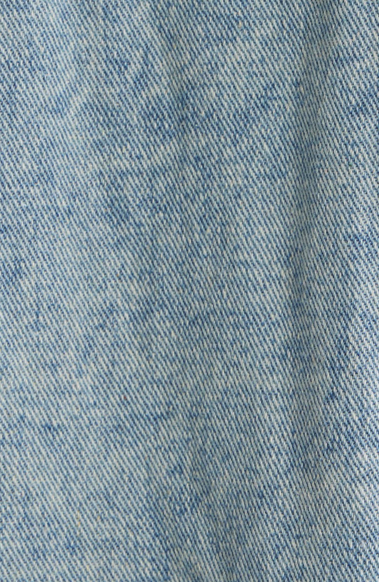 Dressed in Lala Lala Forever Denim Jacket with Faux Fur Trim, Alternate, color, Blue