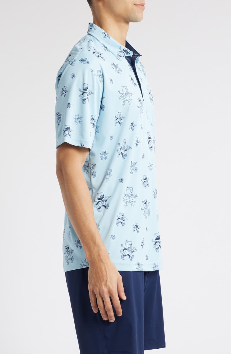 Swannies Bill Print Golf Polo, Alternate, color, 