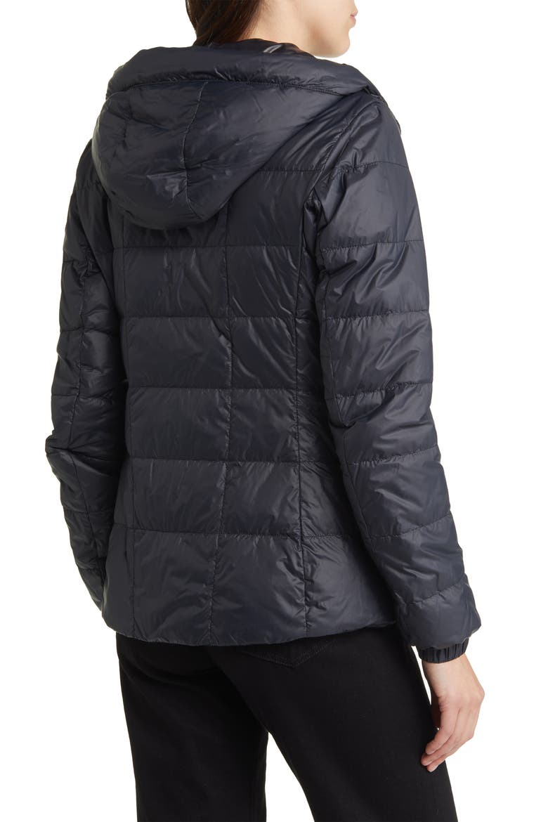 Abbott Hooded 750 Fill Power Down Jacket, Alternate, color, BLACK