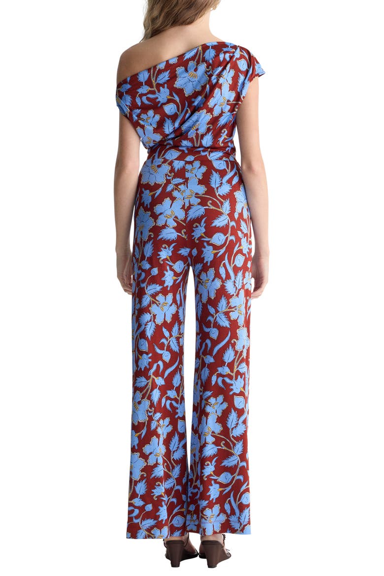 Wittrock One Shoulder Jumpsuit, Alternate, color, CERA FLOWER MULTI