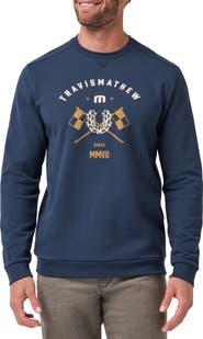 TravisMathew Varsity Club Graphic Sweatshirt