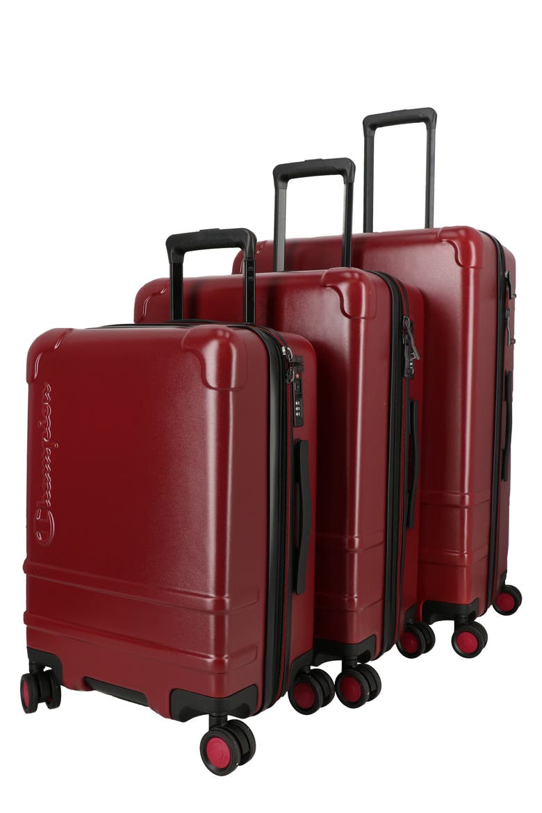 3-Piece Trailblazer Spinner Luggage Set, Main, color, TAWNY PORT