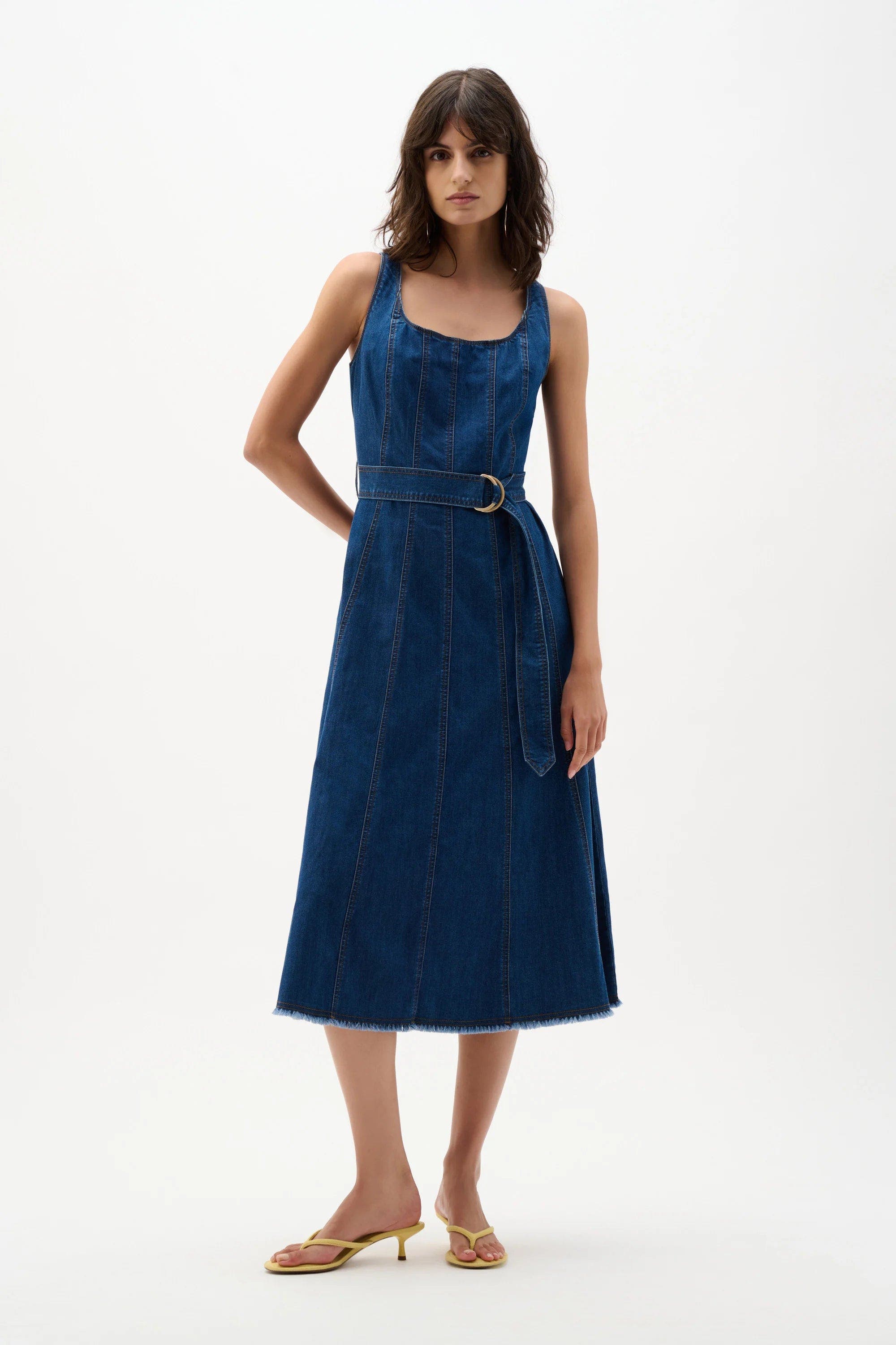 selected Denim Medium Blue