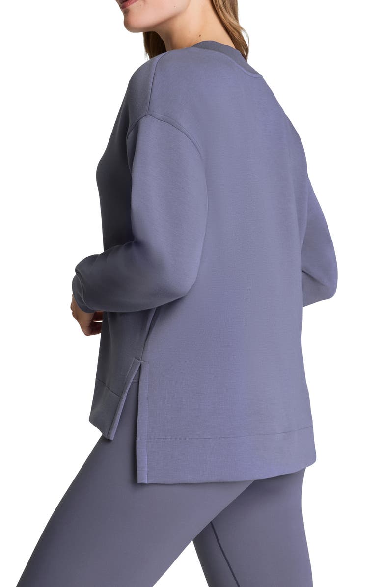 SPANX<sup>®</sup> AirEssentials Brushed V-Neck Tunic, Alternate, color, Pewter