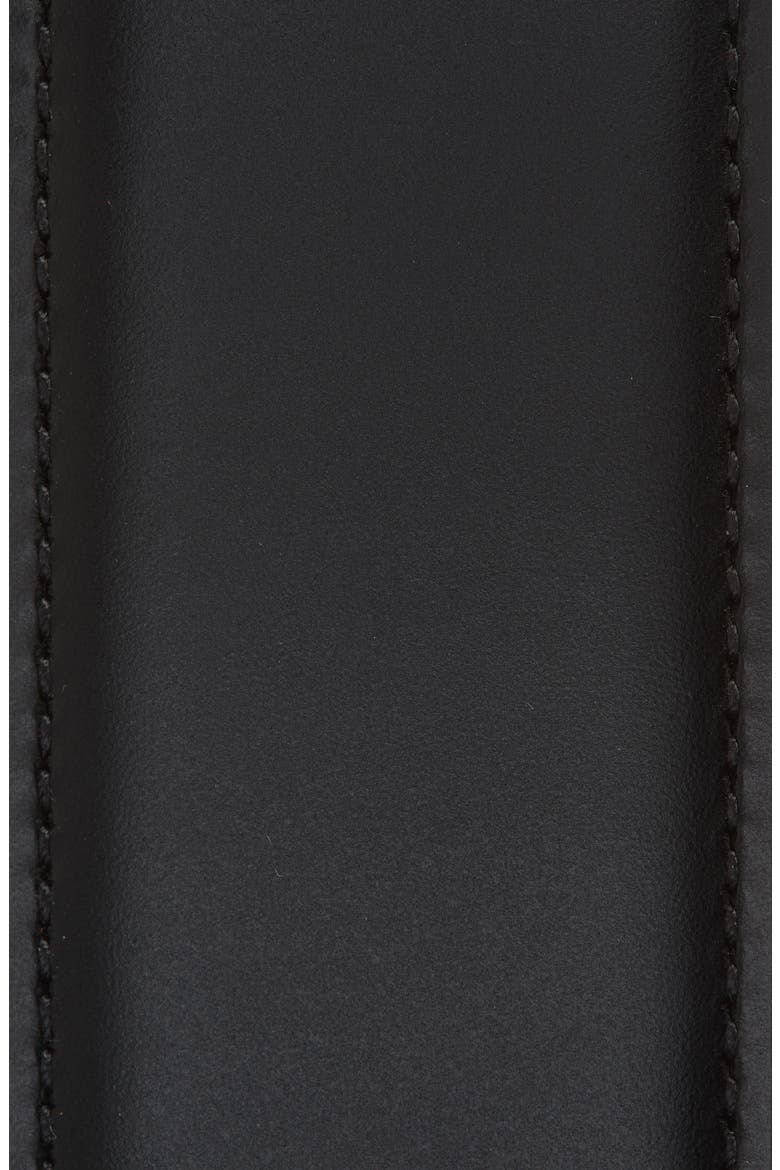 Savatore Ferragmao Paloma Gancini Reversible Leather Belt, Alternate, color, NERO ROSSO FERRAGAMO