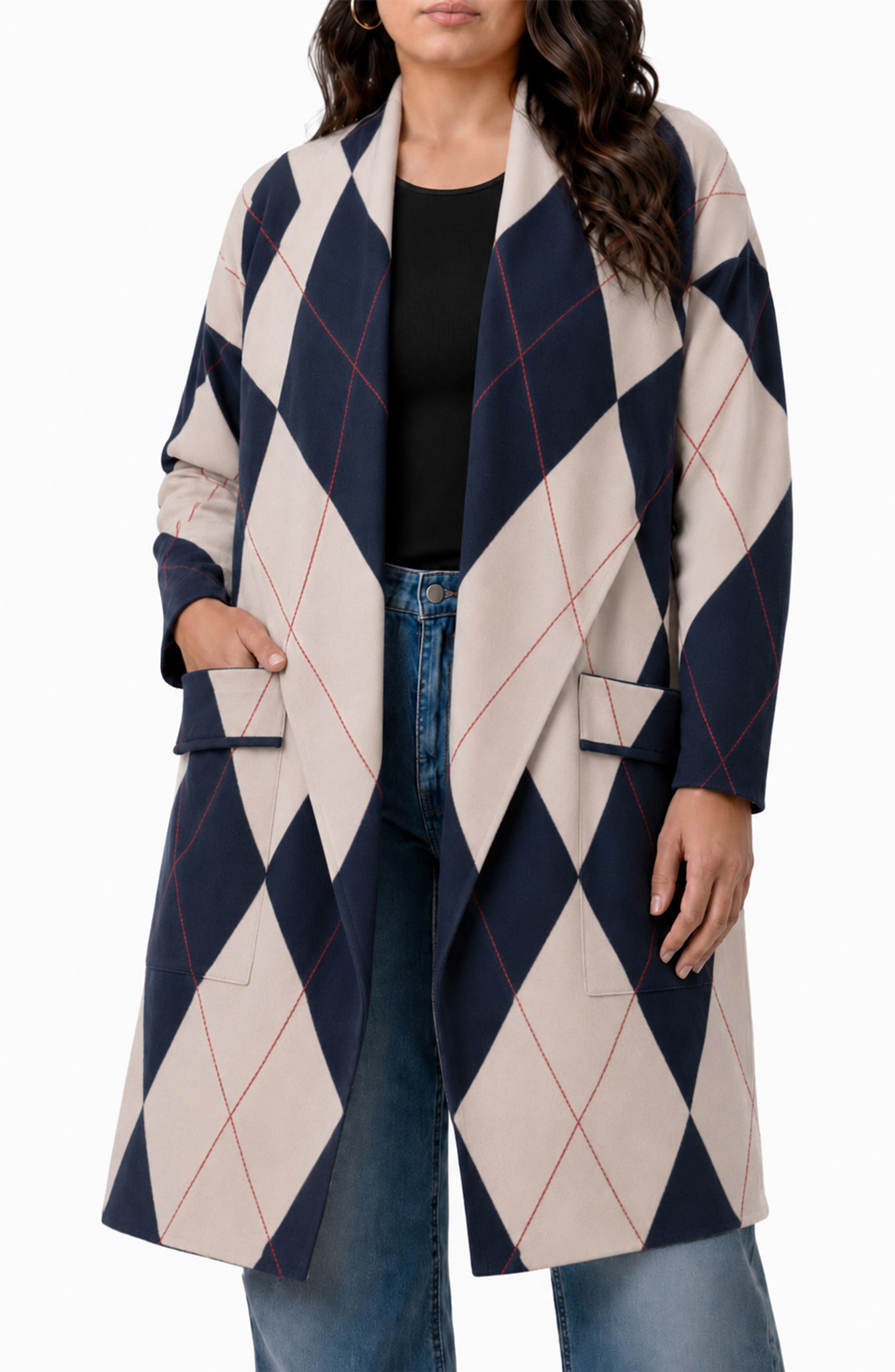 Andrea Argyle Open Cardigan