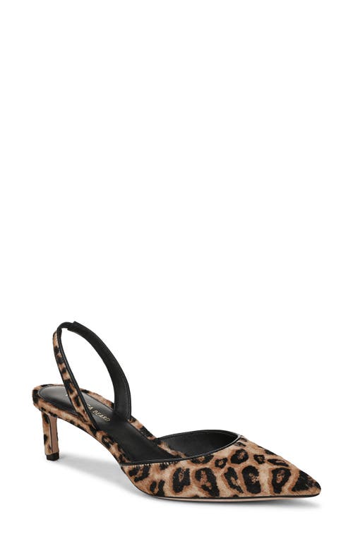 Veronica Beard Caroline 2 Genuine Calf Hair Pointed Toe Pump In Brown