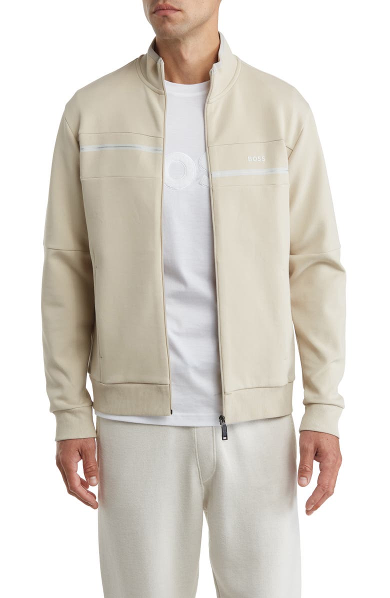 BOSS Skaz Cotton Blend Jacket, Main, color,