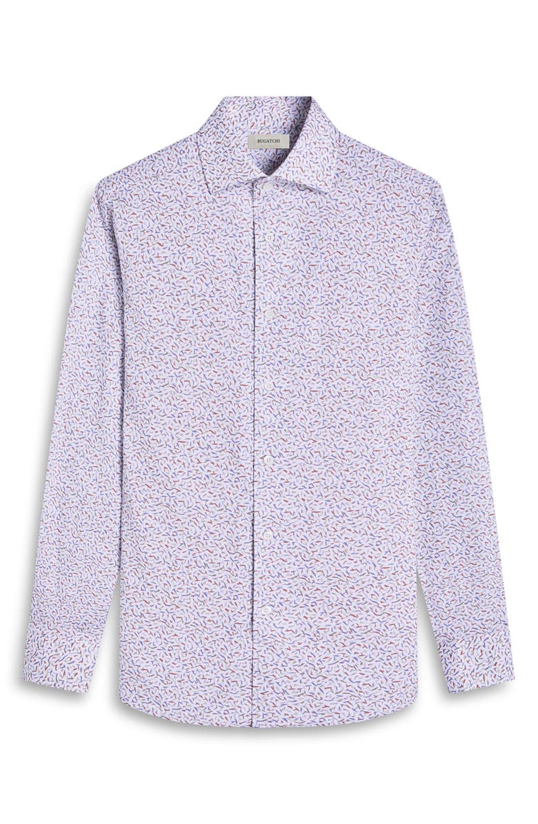 Bugatchi Devon OoohCotton<sup>®</sup> Abstract Button-Up Shirt, Alternate, color, Pistachio
