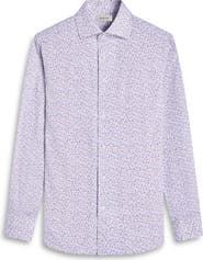 Bugatchi Devon OoohCotton® Abstract Button-Up Shirt