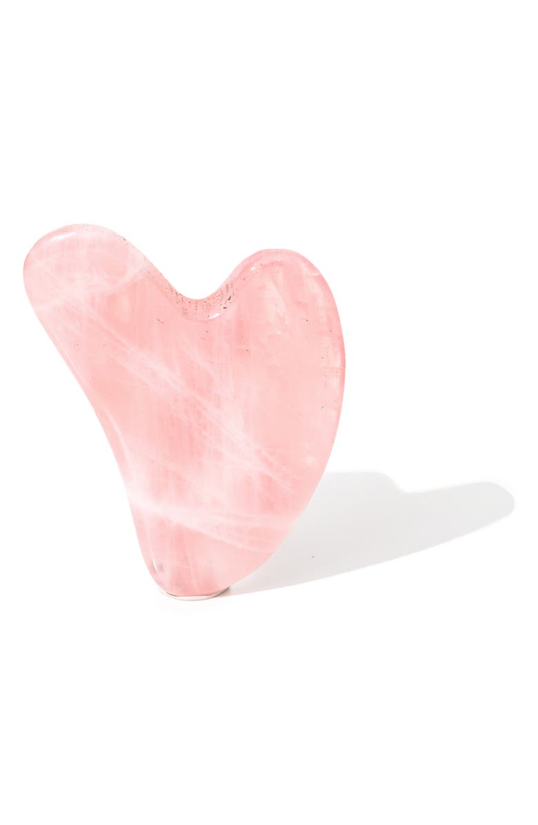 Herbivore Botanicals Rose Quartz Gua Sha Facial Sculpting Tool, Alternate, color,