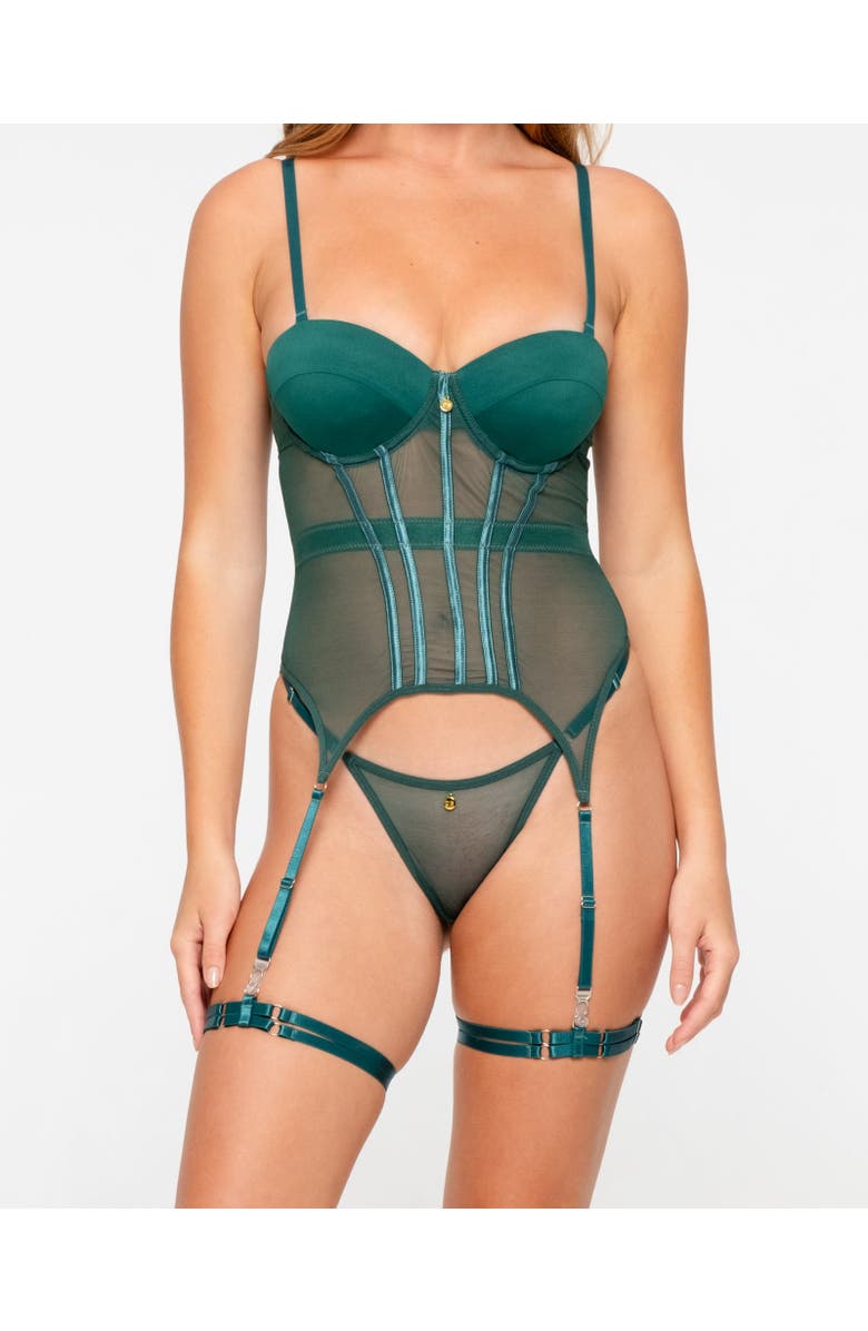 One Empire Emerald Bodysuit, Main, color, Green