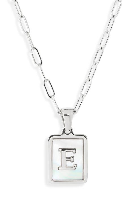 Ocean Drive Initial Pendant Necklace
