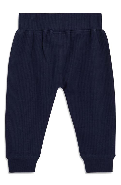 JOJO MAMAN BÉBÉ JOJO MAMAN BEBE WHALE APPLIQUÉ SWEATSHIRT & CRINKLED JOGGERS SET