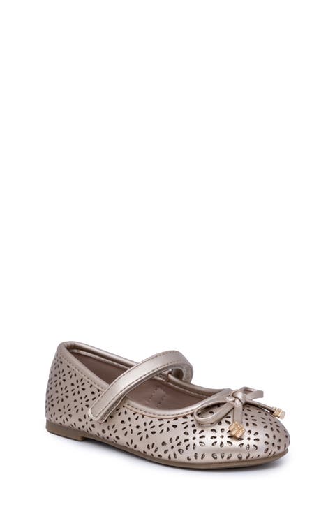 Kids' Laser Cut Mary Jane Flat (Walker & Toddler)