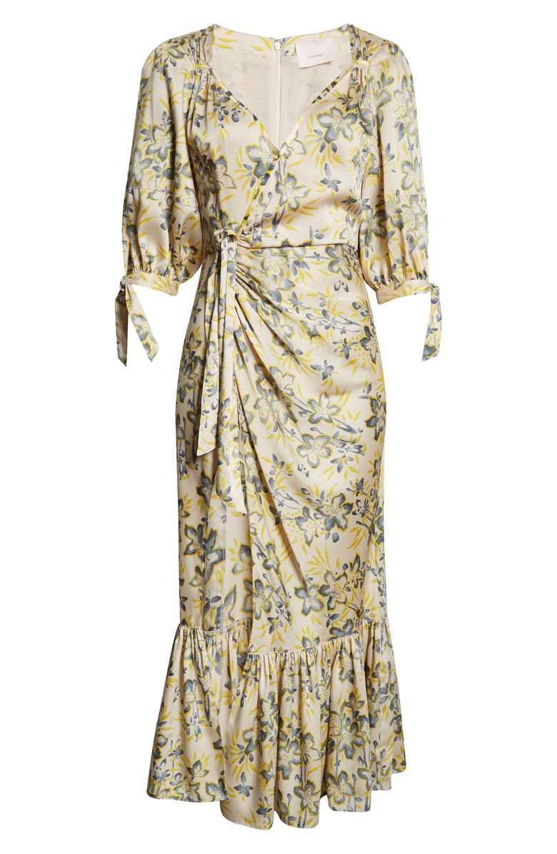 Cinq à Sept Kerstin Floral Midi Dress, Alternate, color,