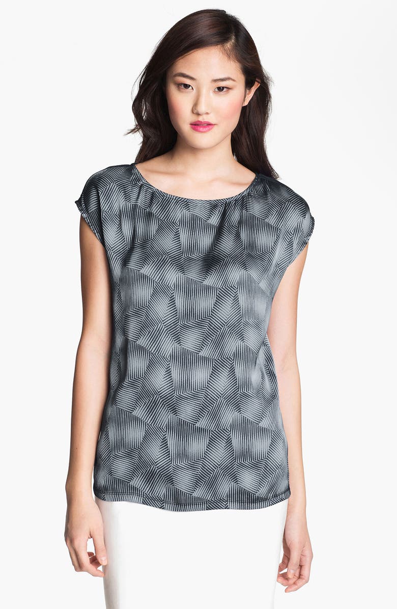 Halogen<sup>®</sup> Mixed Media Tee, Main, color,