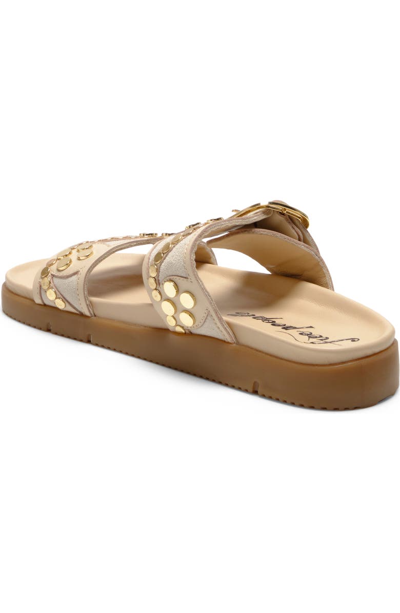 Free People Revelry Studded Slide Sandal, Alternate, color, Plaster