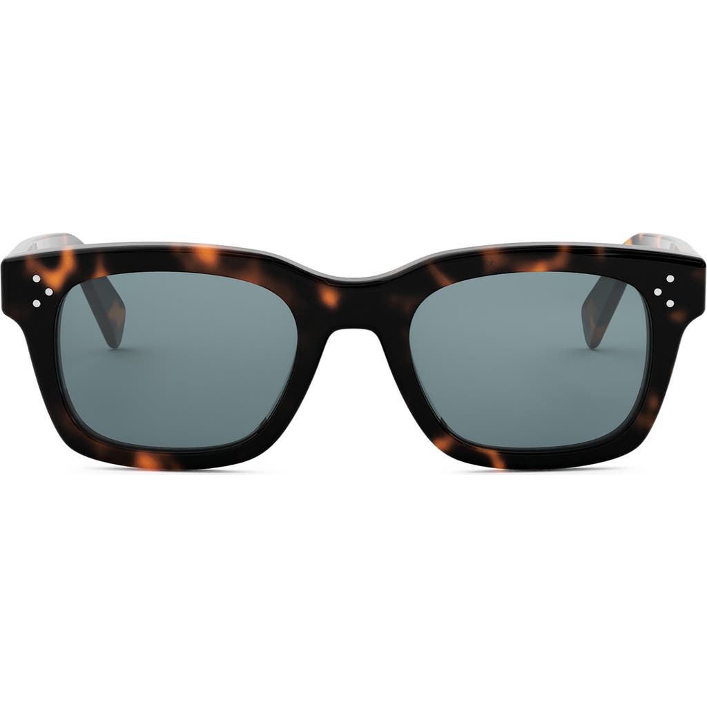 Celine Bold 3 Dots 50mm Square Sunglasses