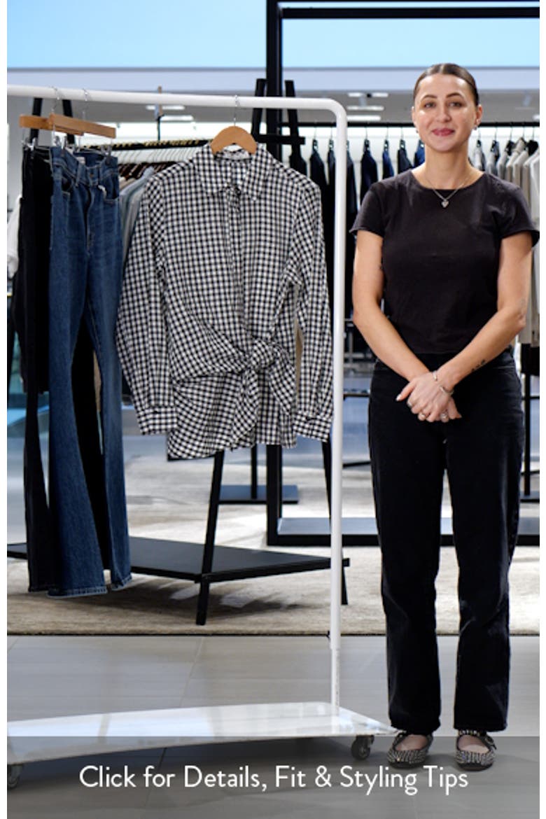 Nova Long Sleeve Check Print Cotton Shirt video