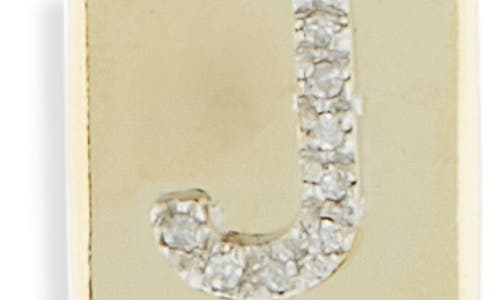 Meshmerise Diamond Padlock Initial Pendant Necklace