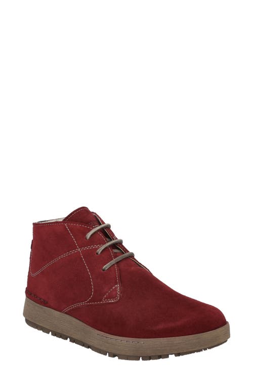 Josef Seibel Anna 08 Short Boot In Red