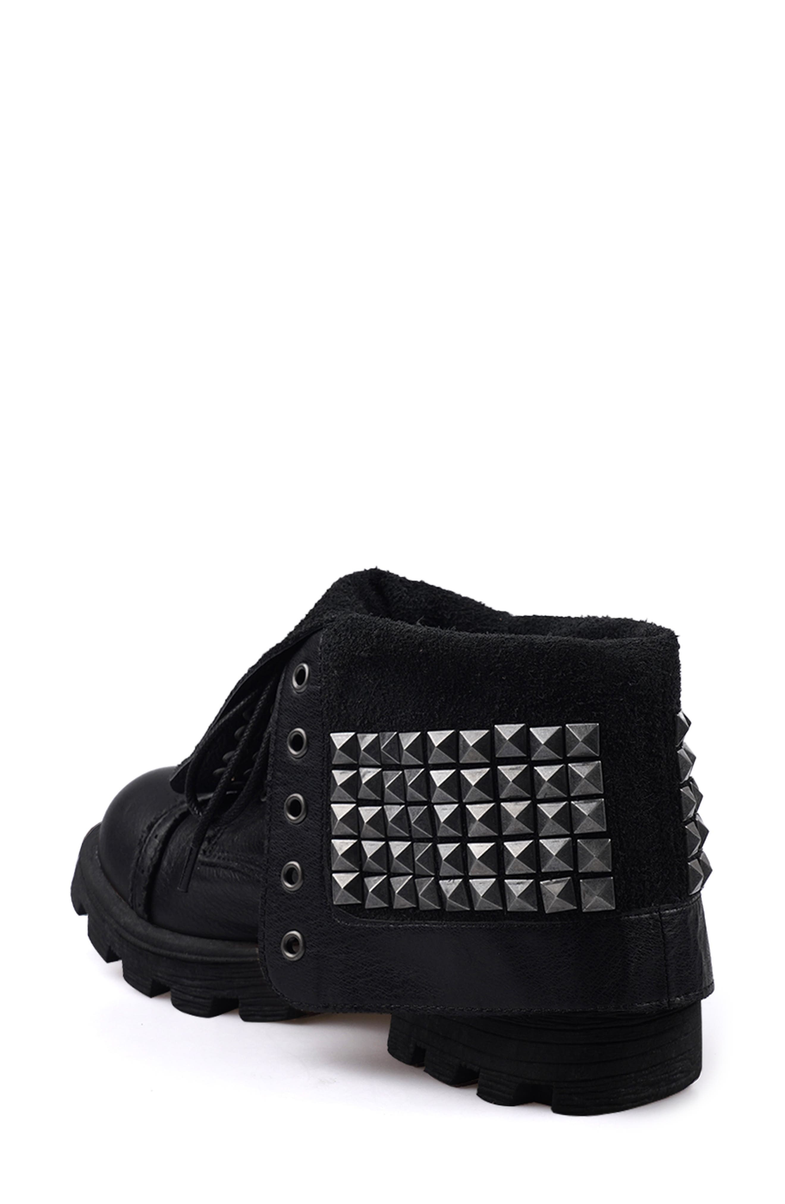 Candie's Sarafina Studded Bootie, Alternate, color, Black
