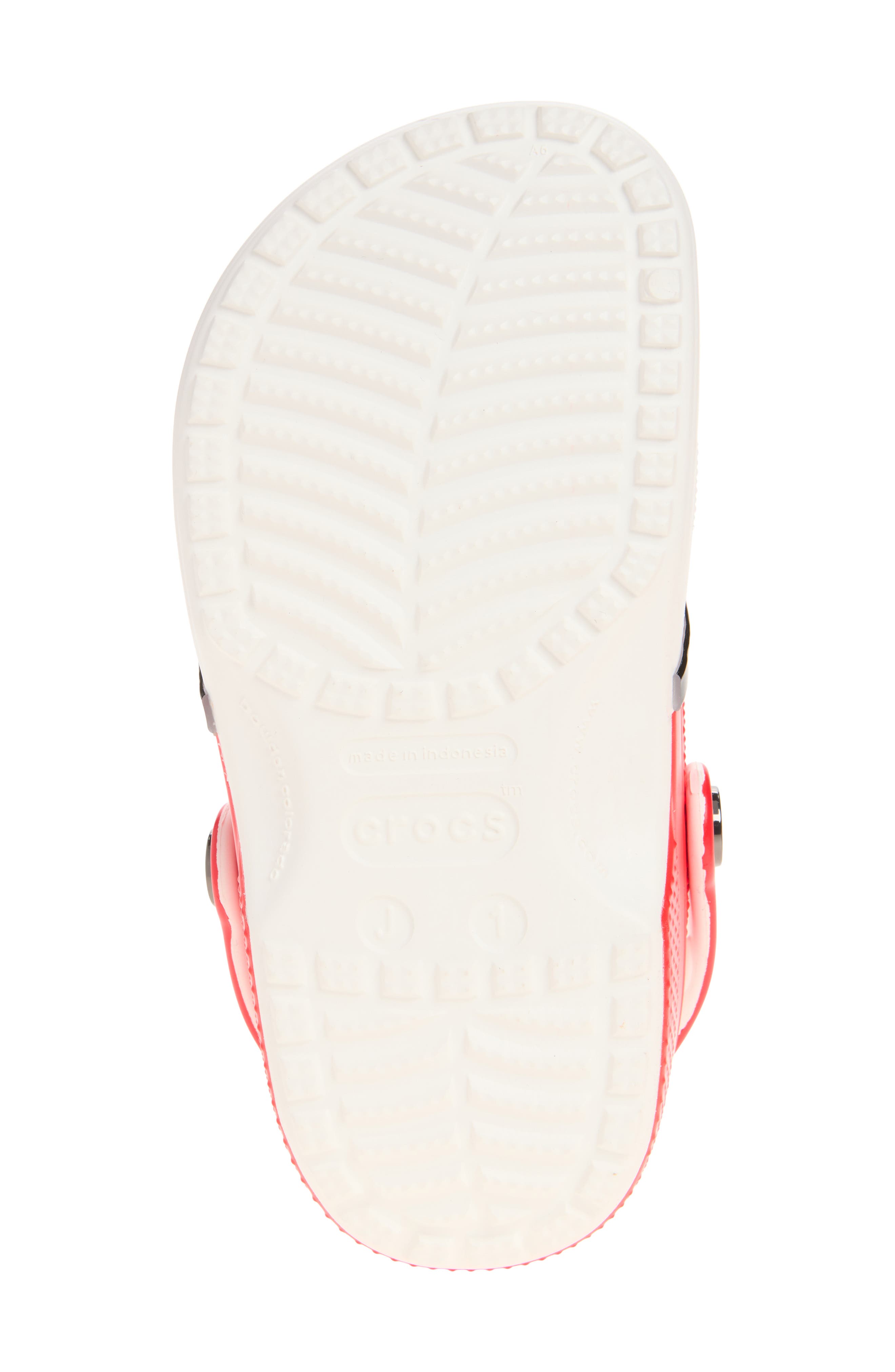 Kids' Pokémon Poké Ball Classic Clog, Alternate, color, RED MULTI