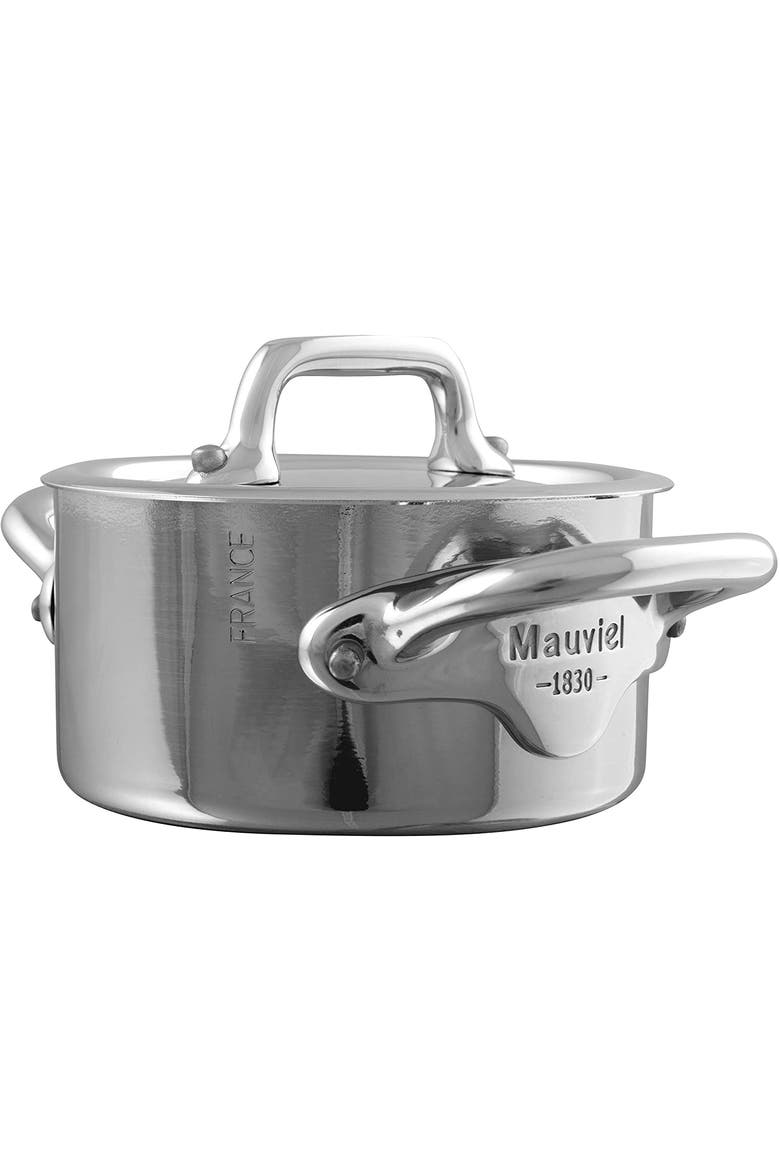 M'Minis Cocotte With Lid, 3.5 Inch, Main, color, Silver