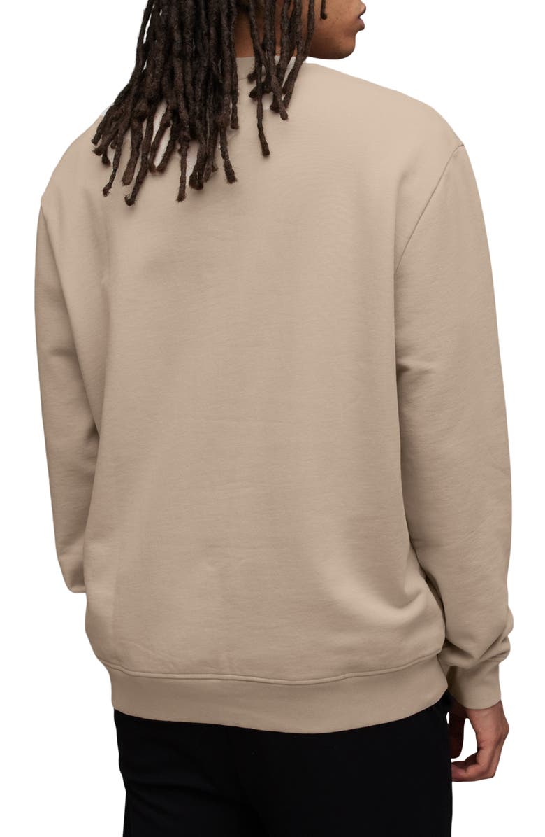 AllSaints Varden Logo Graphic Sweatshirt, Alternate, color,