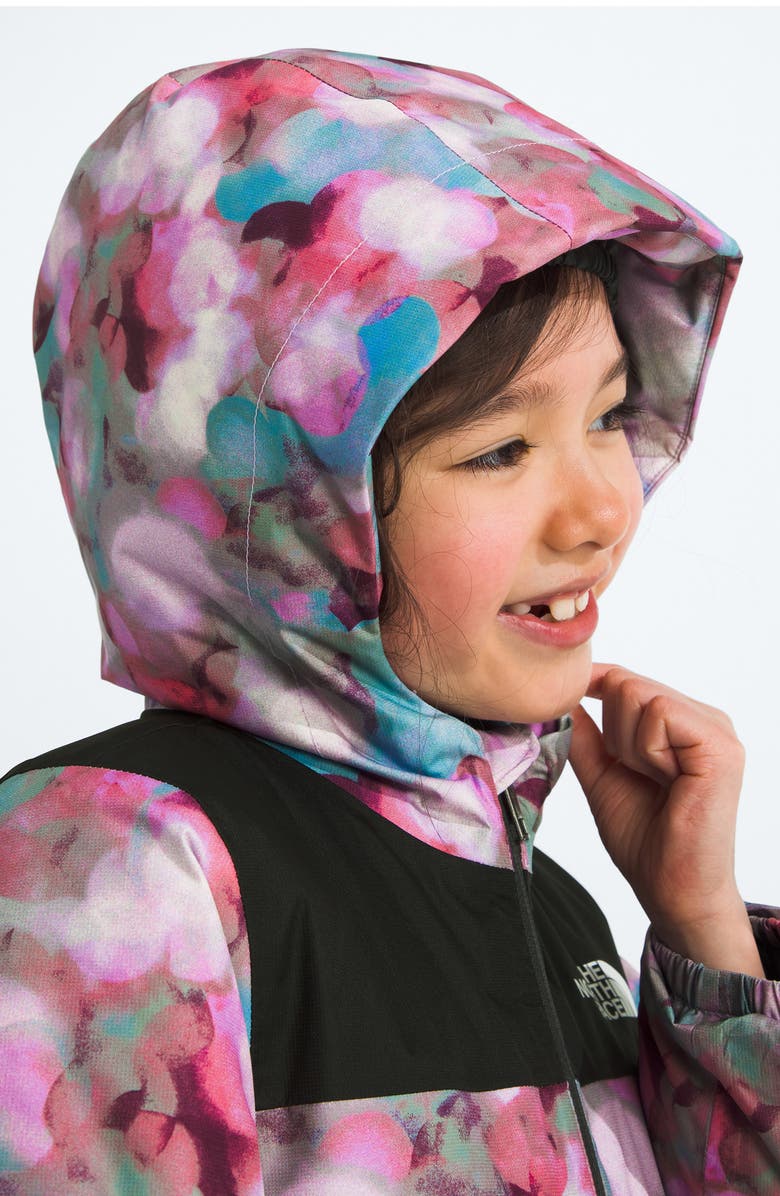 The North Face Kids' Freedom Snow Suit, Alternate, color, Lite Lilac Lens Flare Print