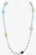 Lizzie Fortunato Circo Blue Mist Necklace