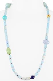 Lizzie Fortunato Circo Blue Mist Necklace