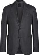 ZEGNA Cashmere, Silk & Linen Sport Coat