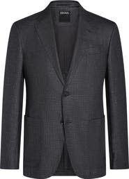 ZEGNA Cashmere, Silk & Linen Sport Coat